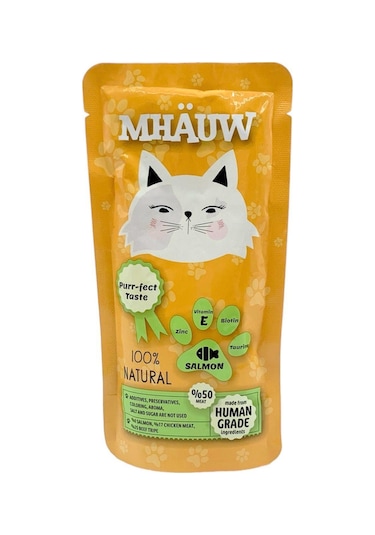 Mhauw Somonlu Kedi Çorbası 80 G