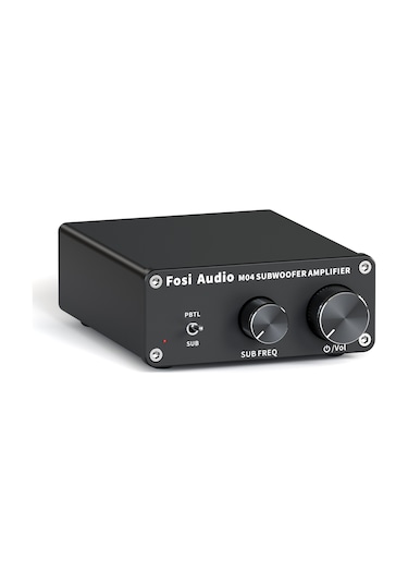 Fosi Audio M04 Subwoofer Dijital Sınıf D Entegre Güç Amplifikatörü