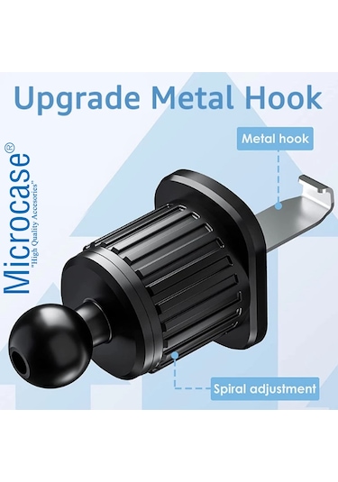Microcase Araç içi Izgaralıktan Tutucu Parça 17mm - AL3431