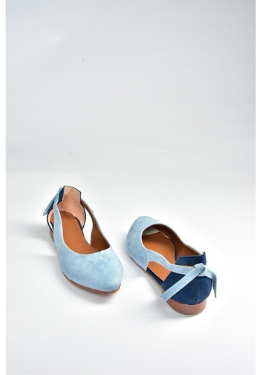 Fox Shoes Mavi/lacivert Kadın Babet H726324002 Mavi - Lacivert