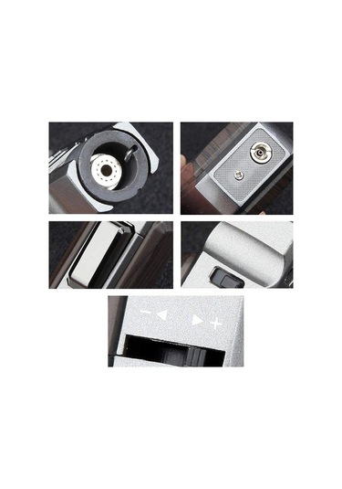 Pazly Altın Folulus Mutfak Ev Barbekü Pişirme Ateşleme Püskürtme Kaynak Çakmak Türbin Meşalesi - Güvenli Ve Kolay Kullanım Altın