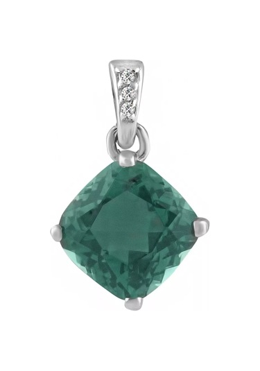 Lair Prasiolit Taşlı Gümüş Kolye Ucu 178782547