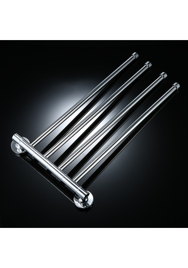 Shineyee Stainless Çelik Döner Havlu Rakası Banyo Mutfak Tuvalet Aksesuarı 32.2cm Uzunluklı Fonksiyonel Duvar Takımı Diğer