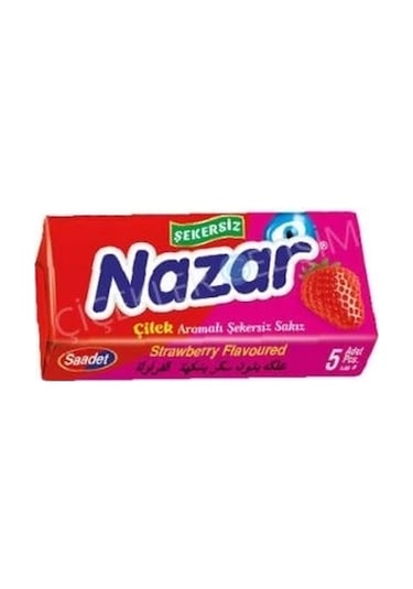 Nazar Sakız 5li Çilek 7gr