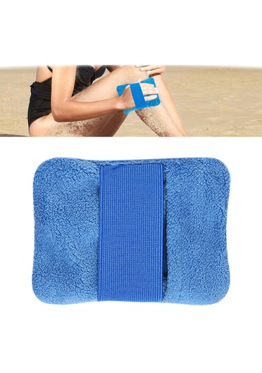 Suntek Plaj Kum Temizleme Çantası Açık Hava Mavi-16cmx12cm