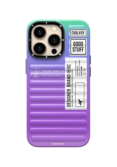 Youngkit iPhone Uyumlu 13 Pro Max Kılıf YoungKit The Secret Color Serisi Kapak ZORE-267438