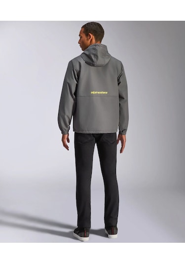Alpinestars Speeder Chromium Windbreaker Rüzgarlık Gri Sarı