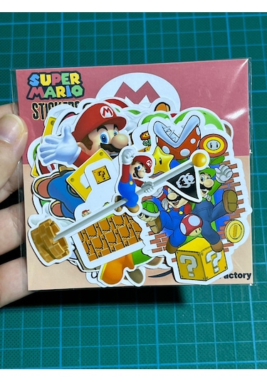 Super Mario Sticker Set 20 Parça