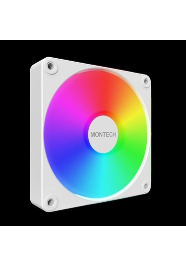 Gf120 V2 Argb Beyaz Pwm Hidrolik Rulman Fanı