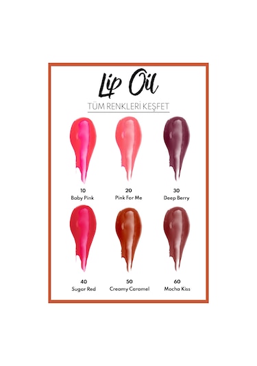 Note Cosmetics Lip Oil Nemlendirici Ve Parlatıcı Dudak Bakım Yag I - 50 Creamy Caramel - Kahverengi Caramel