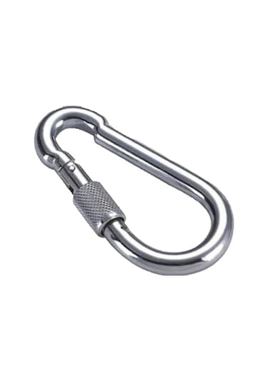 Periboia Karabina Kilitli Galvaniz Çelik 5x50 Mm 2 Adet Çok Renkli