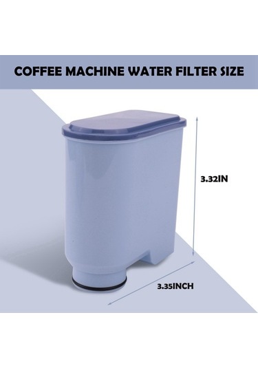 Metabagua 3 Adet Yedek Kahve Makinesi Su Filtresi Philips Saeco Aquaclean Filtreleri Kireç Çözücü Ca6903/10/00/01/22/47 Cmf009 5zp1kg Mavi