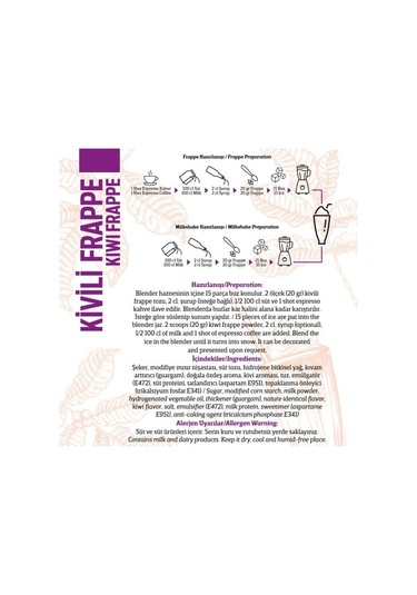 Oze Kivili Frappe Tozu 250 G