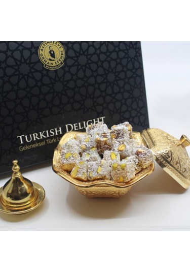 Altıncezve Orhan Efendi Çifte Kavrulmuş Antep Fıstıklı Hindistan Cevizli Lokum 400 G