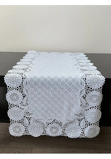 Best Price 34 Beyaz Dikdörtgen Masa Bezi 277597836 Beyaz