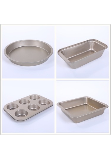 Sones 5'i 1 Arada Kek Kalıbı Pizza Pişirme Gereçleri Ev Pasta Bisküvi Ekmek Pişirme Alet Seti