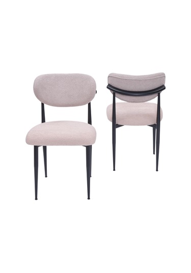 Star Polo Siyah Mermer Mutfak Masa Sandalye Takımı 82x138 Siyah