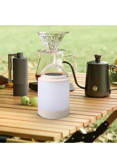 Kamp Güneş Enerjisi, Asılı Şarj Edilebilir Dış Mekan Solar Şarj Acil Durum Lambası Gece Lambası, Karışık Beyaz