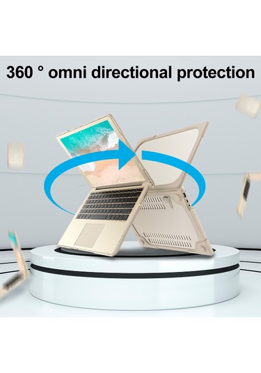 Cbtx Kaymaz 15" Laptop Standlı Bilgisayar Koruyucu Kılıf  Haki