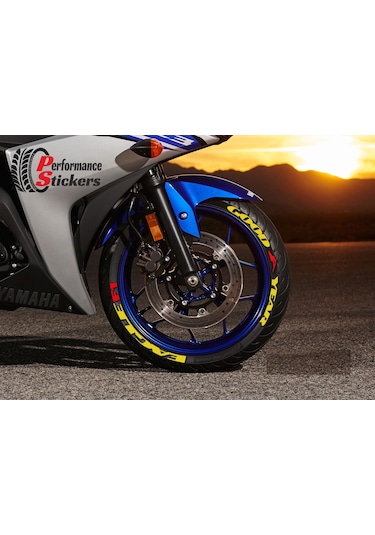 GOOD YEAR EAGLE Motorsiklet Lastik Yazısı Sticker 4 Adet x