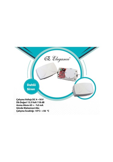 Elegance Hc-802 Dahili Siren