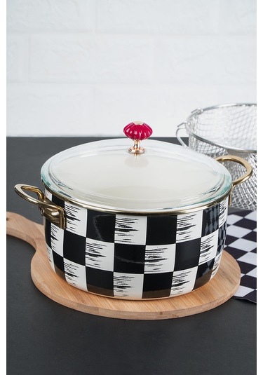 Kitchen Beyond Qualita King Emaye Fritöz Tencere 22 CM