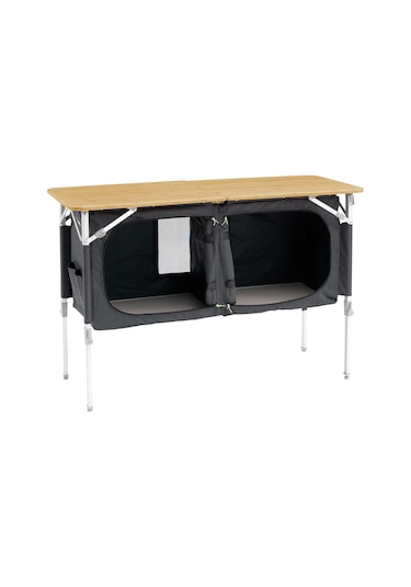 Outwell Padres Double Kitchen Table Portatif Kamp Mutfağı Çok Renkli