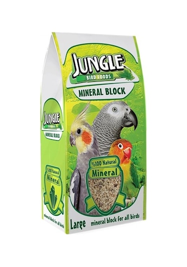 Jungle Mineral Kuş Blok Büyük