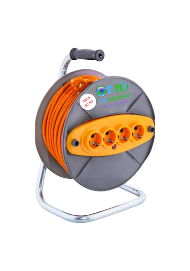 Tekmarked Makaralı Kablo 3 x 2.5 50 M
