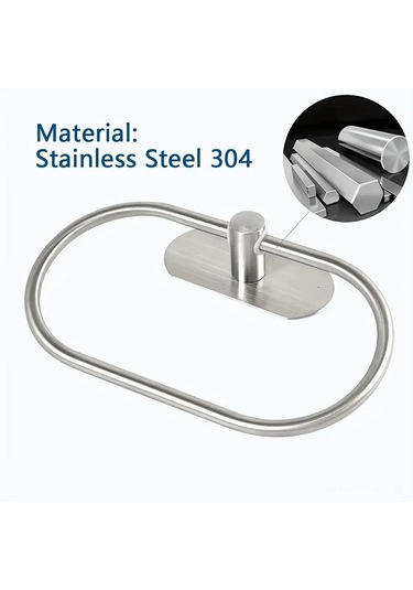 Gajeena Modern Silver Banyo Havluluk Organizer - Pratik Havlu Asma Aleti, Dayanıklı Ve Şık Tasarım Won121212-8ldm Siyah
