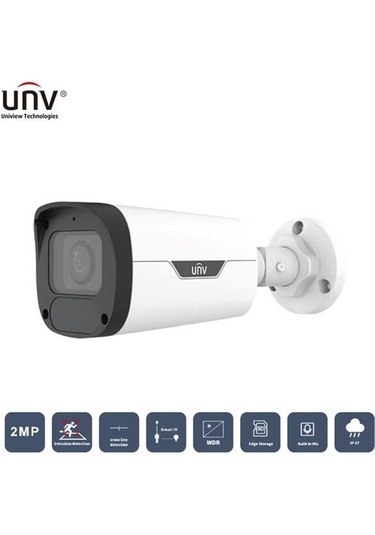 Unv 2mp Ipc2322lb-adezk-h Motorıze 50mt Colorhunter Ip67/ık10 H265+ Ir Bullet Ip Kamera Dahili Sesli