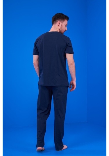 Pjs 23325 Erkek Patlı Şortlu Pijama Takım 3'Lü