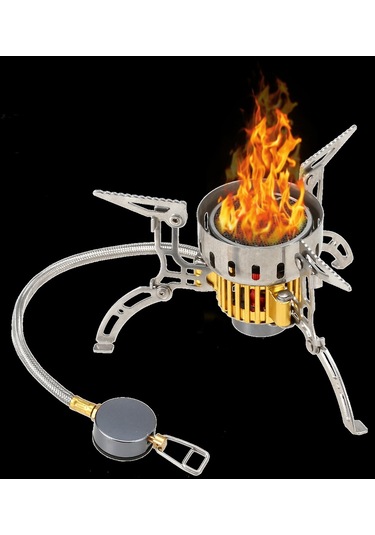 Brs Açık Kamp Taşınabilir Entegre Olmayan Ön Isıtma Altın