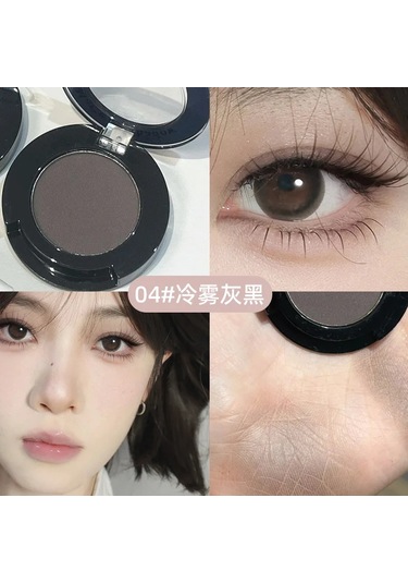 Saf Beyaz Mat Göz Farı Yalan İpekböceği Tozu Yüz Şekillendirme Parlatıcı Tek 04 C01