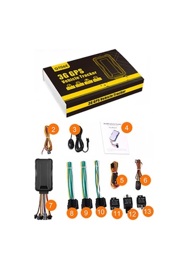 Secumore GT06E 3G Mikrofonlu Araç Takip Cihazı