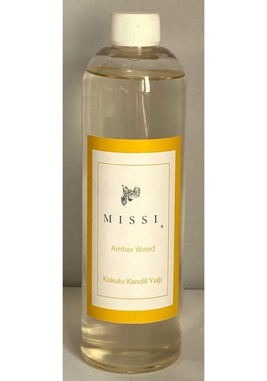 MİSSİ 400 ML AMBER WOOD KOKULU KANDİL YAĞI