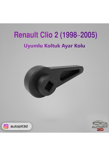 Renault Clıo 2 1998 2005 Uyumlu Koltuk Ayar Kolu