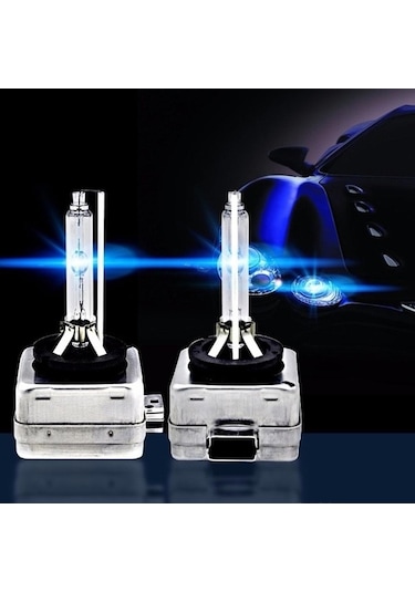 Novahub Araba Xenon Far Lambası 8000k, D1s Süper Hıd Far Ampul, 2 Adet, Otomobil Parçaları