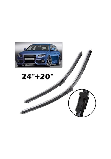 Audi A4 B8 Araca Özel Ön Silecek Süpürgesi Takımı 2008--2014
