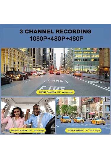 Tongxida Yüksek Çözünürlüklü 1080p Kızılötesi Gece Görüş Araç Kaydedici, Kablosuz Wifi, İçi Dvr