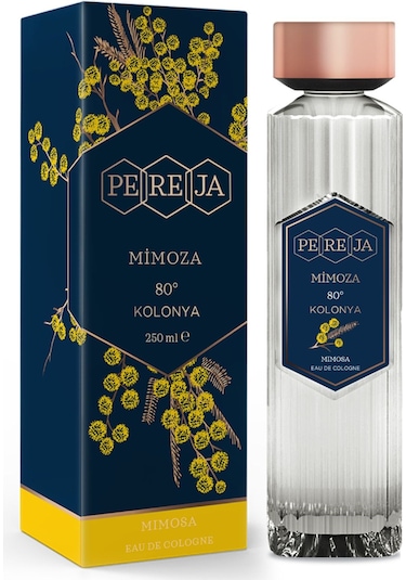 Pereja 80 Derece Mimoza Kolonya Cam Şişe 240 ML