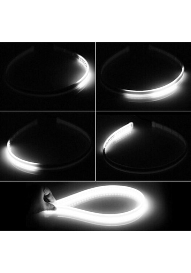 Fiat Tofaş Uno Uyumlu Far Üstü Far Içi Kayar Led 60 Cm Selamlamalı Sc