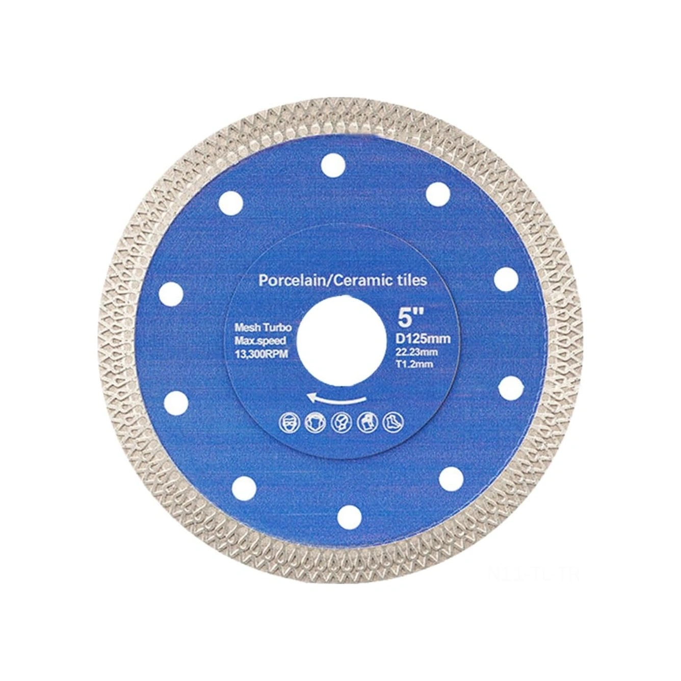 Hombey 125x22.23mm 5 İn&ccedil Dayanıklı Taş Kesim Bı&ccedil Akları - Fayans, Mermer, Granit Ve Seramik İ&ccedil İn Hassas Kesim