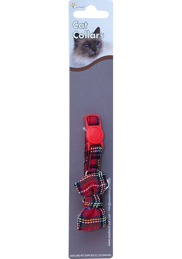 Eastland Ekose Papyon Kedi Boyun Tasması
