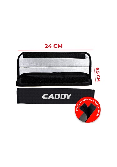 Volkswagen Caddy Nakışlı Otomind Boyun Yastığı Seti