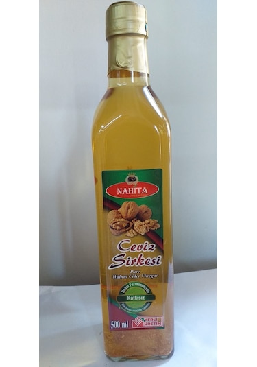 Nahita Katkısız Ceviz Sirkesi Cam 500 ML