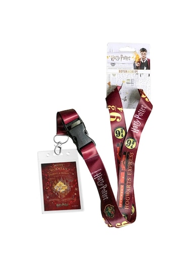 Boyun Askı Ipi & Dikey Kart Poşeti Harry Potter Lisanslı Tasarım