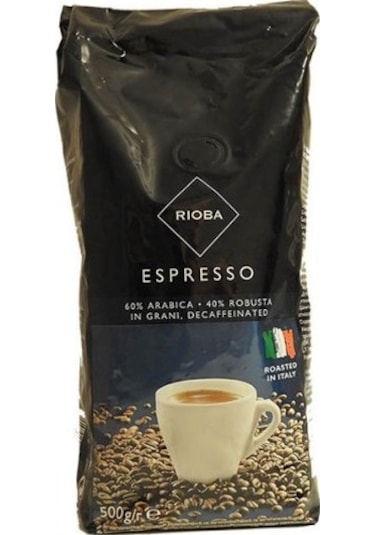 Rioba Espresso Çekirdek Kahve 500 G