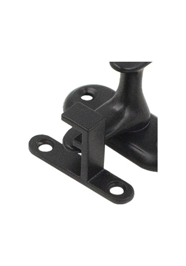 Besthome1 Suntek Ahır Kapısı Kilit Mandalı Paslanmaz Çelik Siyah, Geniş Boyutlu Ahır Kapısı