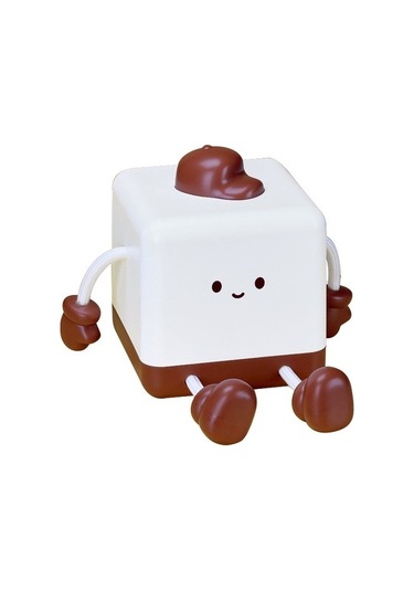 Szypzstore Gece Lambası Pat Lambası Başucu Lambası Yatak Odası Atmosfer Lambası Yaratıcı Sevimli Uyku Lambası Atmosfer Işığa Duyarlı Wkfaıf Beyaz